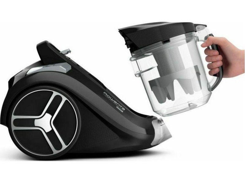 ROWENTA RO4825 Compact Power XXL RO4825 Ηλεκτρική Σκούπα 550W με Κάδο 2.5lt Μαύρη 0036274 ROWENTA RO4825 Compact Power XXL RO4825 Ηλεκτρική Σκούπα 550W με Κάδο 2.5lt Μαύρη 0036274