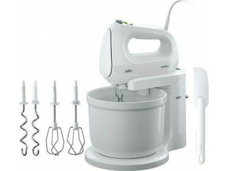 BRAUN HM1070WH Μίξερ με Πλαστικό Κάδο 3lt Λευκό 400W 0036278 BRAUN HM1070WH Μίξερ με Πλαστικό Κάδο 3lt Λευκό 400W 0036278