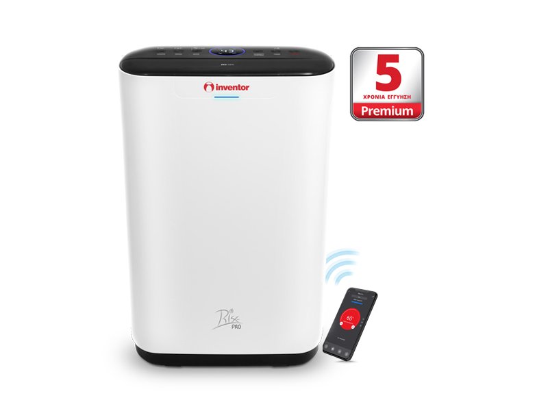 INVENTOR RISE PRO RS-WUI-08L Αφυγραντήρας Ζεόλιθου με Ιονιστή και Wi-Fi 8lt 0036438 INVENTOR RISE PRO RS-WUI-08L Αφυγραντήρας Ζεόλιθου με Ιονιστή και Wi-Fi 8lt 0036438