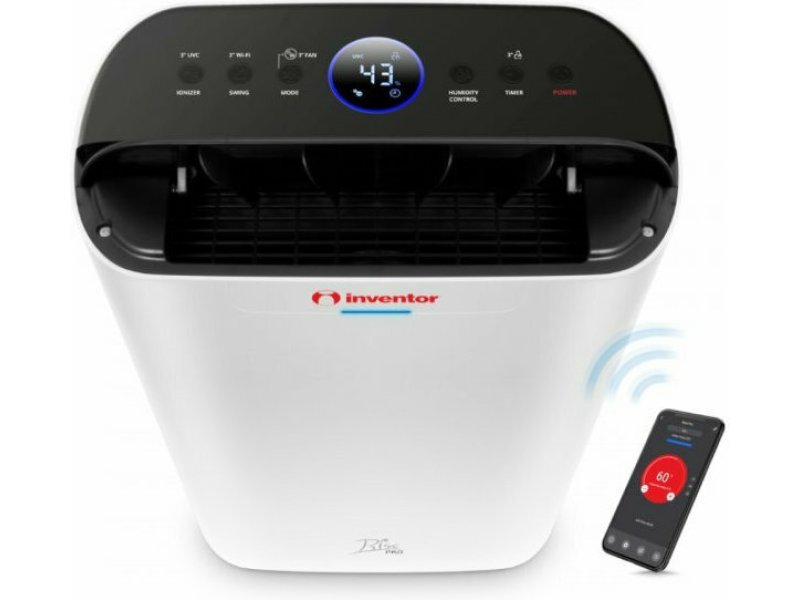 INVENTOR RISE PRO RS-WUI-08L Αφυγραντήρας Ζεόλιθου με Ιονιστή και Wi-Fi 8lt 0036438 INVENTOR RISE PRO RS-WUI-08L Αφυγραντήρας Ζεόλιθου με Ιονιστή και Wi-Fi 8lt 0036438