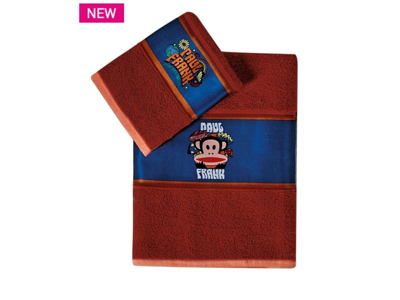 KENTIA Paul Frank 47 Πετσέτες Σετ 2 Τεμ Σώματος Προσώπου (70χ125)+(40χ60) 0036498 KENTIA Paul Frank 47 Πετσέτες Σετ 2 Τεμ Σώματος Προσώπου (70χ125)+(40χ60) 0036498