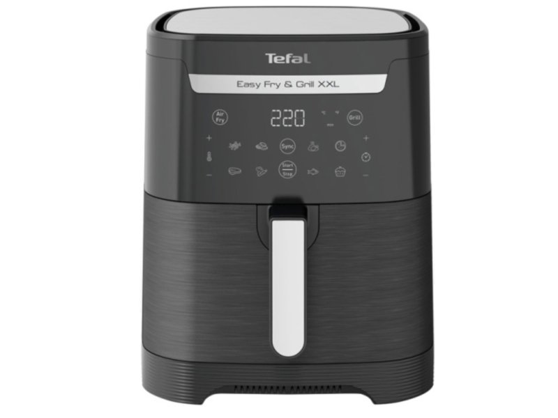TEFAL EY8018 Easy Fry & Grill XXL Μαύρο Φριτέζα Αέρος 6.5lt με Αποσπώμενο Κάδο 0036543 TEFAL EY8018 Easy Fry & Grill XXL Μαύρο Φριτέζα Αέρος 6.5lt με Αποσπώμενο Κάδο 0036543