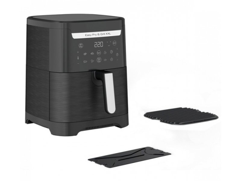 TEFAL EY8018 Easy Fry & Grill XXL Μαύρο Φριτέζα Αέρος 6.5lt με Αποσπώμενο Κάδο 0036543 TEFAL EY8018 Easy Fry & Grill XXL Μαύρο Φριτέζα Αέρος 6.5lt με Αποσπώμενο Κάδο 0036543