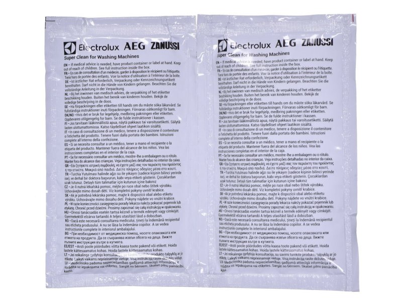 AEG M3GCP201 Καθαριστικό Πλυντηρίου 2τμχ 50gr 0036753 AEG M3GCP201 Καθαριστικό Πλυντηρίου 2τμχ 50gr 0036753