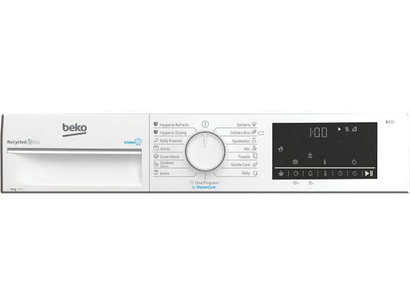 BEKO B3T68230 Στεγνωτήριο 8kg A++ με Αντλία Θερμότητας 0036827 BEKO B3T68230 Στεγνωτήριο 8kg A++ με Αντλία Θερμότητας 0036827