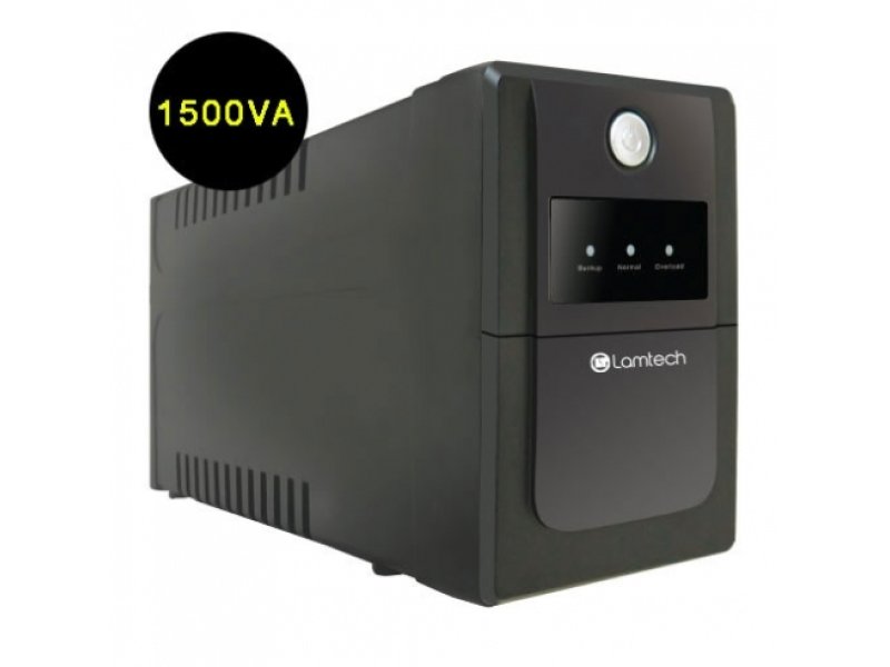 LAMTECH LAM113867 UPS WITH AVR 1500V ,CPU 2x12V9AH,4 SCHUKO SOCKET 0036861 LAMTECH LAM113867 UPS WITH AVR 1500V ,CPU 2x12V9AH,4 SCHUKO SOCKET 0036861