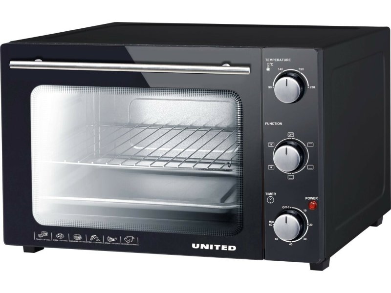 UNITED EO-9737 Ηλεκτρικό Φουρνάκι 26lt Χωρίς Εστίες 0036964 UNITED EO-9737 Ηλεκτρικό Φουρνάκι 26lt Χωρίς Εστίες 0036964
