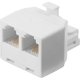 NEDIS TCGP90995WT Ταφ RJ11 6x4, 1 αρσ. - 2 θηλ 0036987 NEDIS TCGP90995WT Ταφ RJ11 6x4, 1 αρσ. - 2 θηλ 0036987