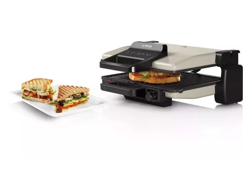 BOSCH TCG3302 Τοστιέρα-Γκριλιέρα για 2 Τοστ 2000W Inox 0037037 BOSCH TCG3302 Τοστιέρα-Γκριλιέρα για 2 Τοστ 2000W Inox 0037037