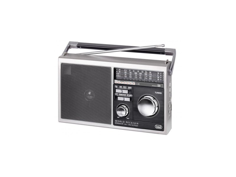 TREVI MB-749 W Φορητό Ραδιόφωνο Ρεύματος / Μπαταρίας με Bluetooth και USB Μαύρο 0037117 TREVI MB-749 W Φορητό Ραδιόφωνο Ρεύματος / Μπαταρίας με Bluetooth και USB Μαύρο 0037117