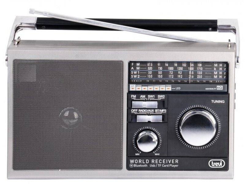 TREVI MB-749 W Φορητό Ραδιόφωνο Ρεύματος / Μπαταρίας με Bluetooth και USB Μαύρο 0037117 TREVI MB-749 W Φορητό Ραδιόφωνο Ρεύματος / Μπαταρίας με Bluetooth και USB Μαύρο 0037117