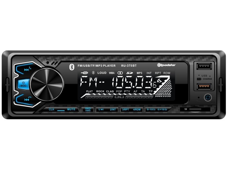 ROADSTAR RU-375BT Ηχοσύστημα Αυτοκινήτου Universal 1DIN (USB/AUX) 0037128 ROADSTAR RU-375BT Ηχοσύστημα Αυτοκινήτου Universal 1DIN (USB/AUX) 0037128