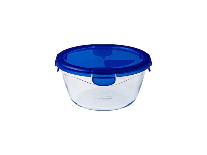 PYREX 288P Cook & Go Δοχείο Φαγητού Γυάλινο Μπλε Κατάλληλο για Φούρνο Μικροκυμάτων 1600ml 0037168 PYREX 288P Cook & Go Δοχείο Φαγητού Γυάλινο Μπλε Κατάλληλο για Φούρνο Μικροκυμάτων 1600ml 0037168