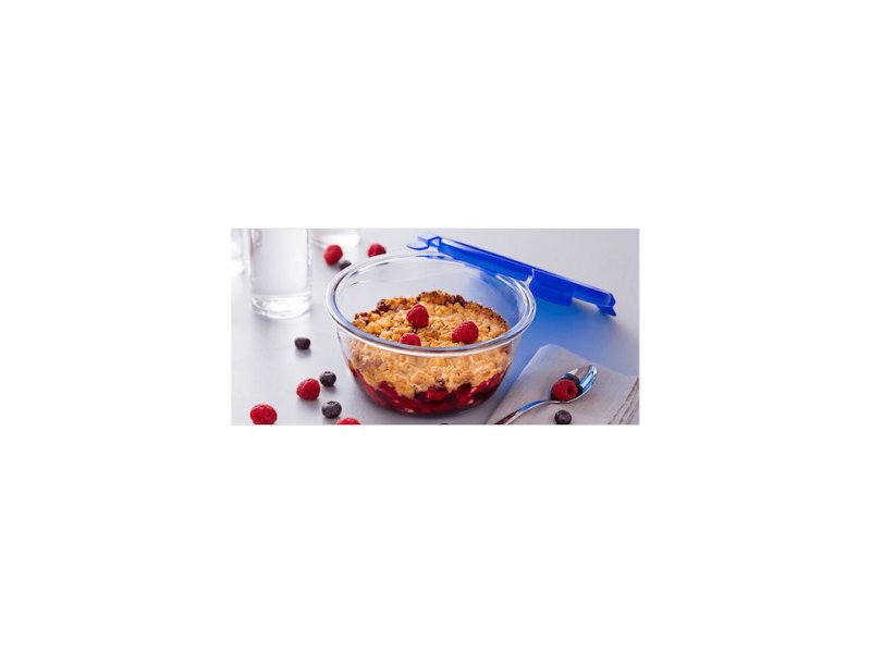 PYREX 288P Cook & Go Δοχείο Φαγητού Γυάλινο Μπλε Κατάλληλο για Φούρνο Μικροκυμάτων 1600ml 0037168 PYREX 288P Cook & Go Δοχείο Φαγητού Γυάλινο Μπλε Κατάλληλο για Φούρνο Μικροκυμάτων 1600ml 0037168