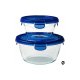 PYREX 288P Cook & Go Δοχείο Φαγητού Γυάλινο Μπλε Κατάλληλο για Φούρνο Μικροκυμάτων 1600ml 0037168 PYREX 288P Cook & Go Δοχείο Φαγητού Γυάλινο Μπλε Κατάλληλο για Φούρνο Μικροκυμάτων 1600ml 0037168