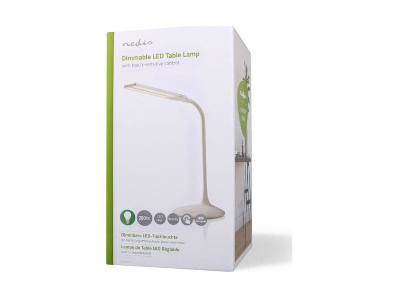 NEDIS LTLG3M1WT4 Φωτιστικό γραφείου με LED 280lm 0037196 NEDIS LTLG3M1WT4 Φωτιστικό γραφείου με LED 280lm 0037196