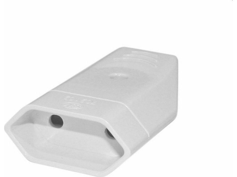 EUROLAMP 147-10024 Φις Διπολικό Θηλυκό 2,5Α 220-240V 0037264 EUROLAMP 147-10024 Φις Διπολικό Θηλυκό 2,5Α 220-240V 0037264