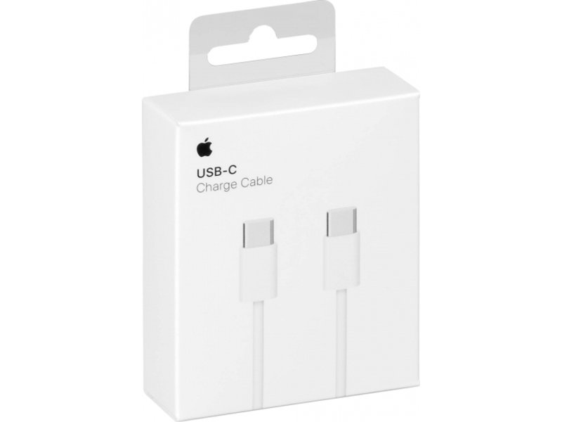 APPLE (MUF72ZM/A) USB 2.0 Cable USB-C male - USB-C male Λευκό 1m 0037328 APPLE (MUF72ZM/A) USB 2.0 Cable USB-C male - USB-C male Λευκό 1m 0037328