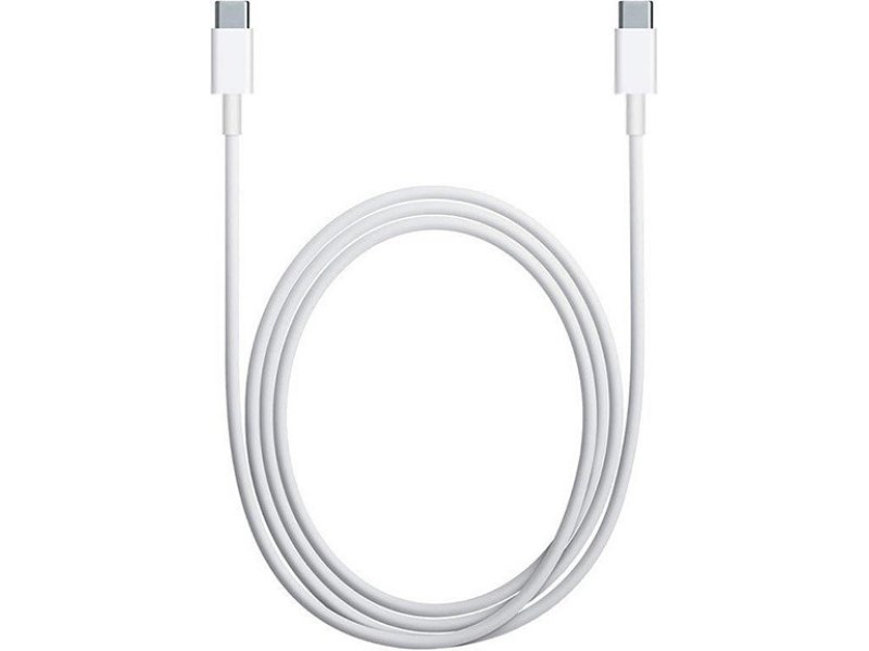 APPLE (MUF72ZM/A) USB 2.0 Cable USB-C male - USB-C male Λευκό 1m 0037328 APPLE (MUF72ZM/A) USB 2.0 Cable USB-C male - USB-C male Λευκό 1m 0037328