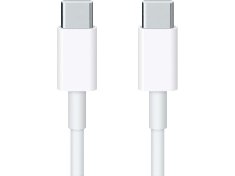 APPLE (MUF72ZM/A) USB 2.0 Cable USB-C male - USB-C male Λευκό 1m 0037328 APPLE (MUF72ZM/A) USB 2.0 Cable USB-C male - USB-C male Λευκό 1m 0037328