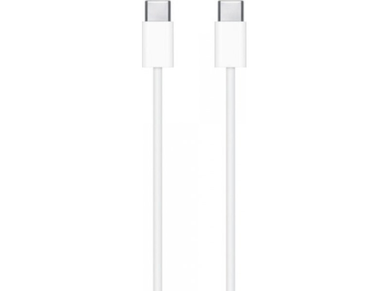 APPLE (MUF72ZM/A) USB 2.0 Cable USB-C male - USB-C male Λευκό 1m 0037328 APPLE (MUF72ZM/A) USB 2.0 Cable USB-C male - USB-C male Λευκό 1m 0037328