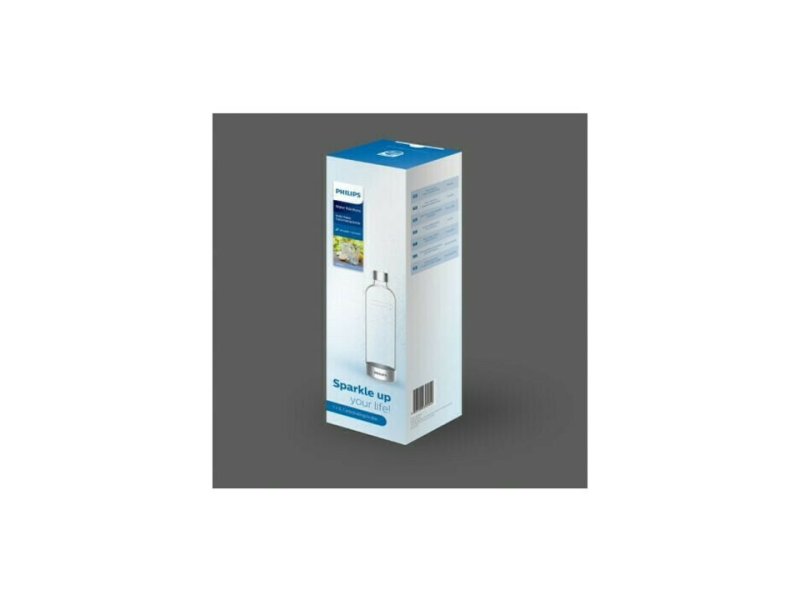 Philips ADD911GR/10 Μπουκάλι για Ανθαρακούχο Νερό 1Lt (BPA-free) Γκρι x 2 τεμ 0037358 Philips ADD911GR/10 Μπουκάλι για Ανθαρακούχο Νερό 1Lt (BPA-free) Γκρι x 2 τεμ 0037358