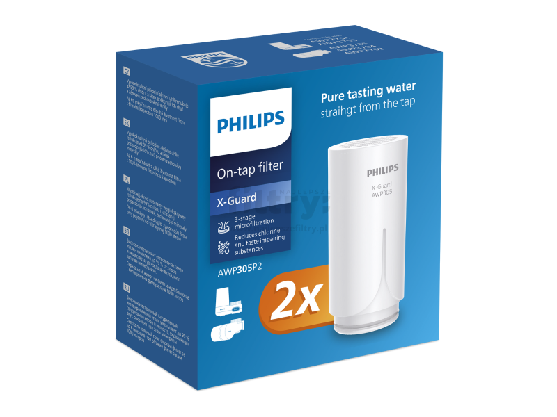 Philips AWP305P2/10 Ανταλλακτικό Φίλτρο X-Guard 1000L 2 τεμ 0037365 Philips AWP305P2/10 Ανταλλακτικό Φίλτρο X-Guard 1000L 2 τεμ 0037365