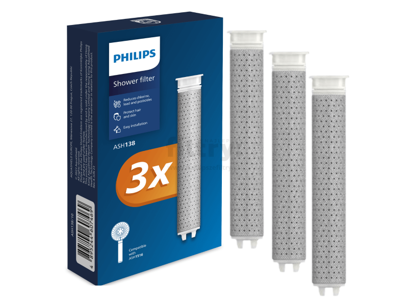 Philips ASH138/10 Ανταλλακτικό Φίλτρο Τηλεφώνου Ντους ASH1516CH/10 3 τεμ 0037367 Philips ASH138/10 Ανταλλακτικό Φίλτρο Τηλεφώνου Ντους ASH1516CH/10 3 τεμ 0037367