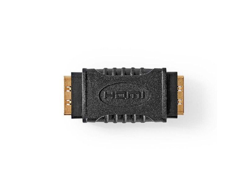 NEDIS CVGB34900BK Αντάπτορας HDMI θηλ. - HDMI θηλ. (μούφα), με επίχρυσες επαφές 0037426 NEDIS CVGB34900BK Αντάπτορας HDMI θηλ. - HDMI θηλ. (μούφα), με επίχρυσες επαφές 0037426