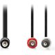 NEDIS CAGL22200BK20 Καλώδιο ήχου 3,5mm αρσ. stereo - 2x RCA αρσ., 2.00m black 0037501 NEDIS CAGL22200BK20 Καλώδιο ήχου 3,5mm αρσ. stereo - 2x RCA αρσ., 2.00m black 0037501
