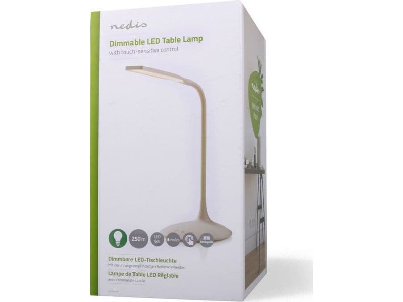 NEDIS LTLG3M1WT2 Φωτιστικό γραφείου με LED 250 lm 0037509 NEDIS LTLG3M1WT2 Φωτιστικό γραφείου με LED 250 lm 0037509