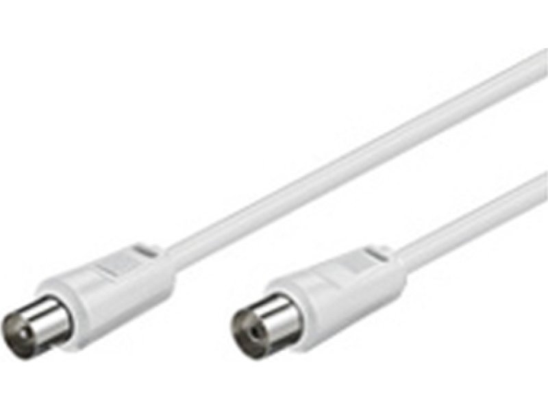 GOOBAY καλώδιο κεραίας αρσενικό σε θηλυκό 11514, <70 dB, CCS, 10m, λευκό 0037593 GOOBAY καλώδιο κεραίας αρσενικό σε θηλυκό 11514, <70 dB, CCS, 10m, λευκό 0037593