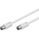 GOOBAY καλώδιο κεραίας αρσενικό σε θηλυκό 11514, <70 dB, CCS, 10m, λευκό 0037593 GOOBAY καλώδιο κεραίας αρσενικό σε θηλυκό 11514, <70 dB, CCS, 10m, λευκό 0037593