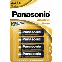Panasonic LR6APB/4BP Alkaline Power Μπαταρίες AA 1.5V 4τμχ 0037619