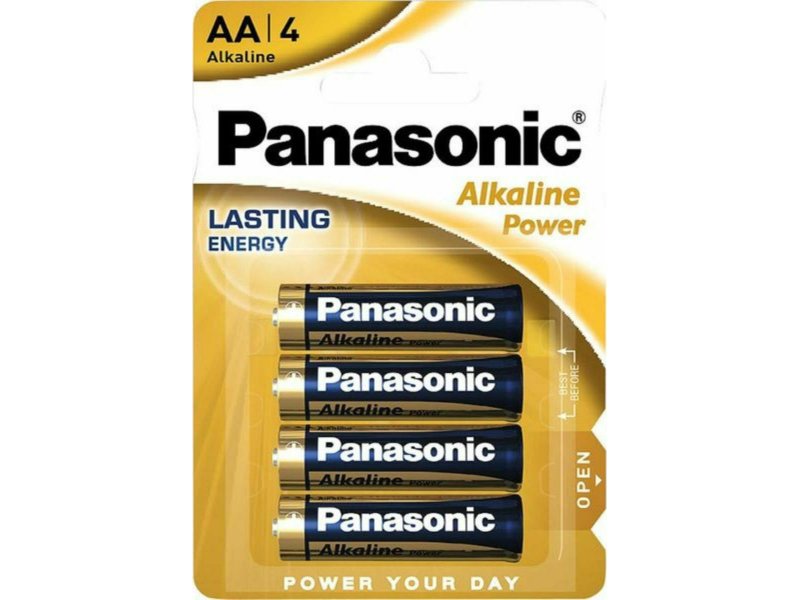 Panasonic LR6APB/4BP Alkaline Power Μπαταρίες AA 1.5V 4τμχ 0037619 Panasonic LR6APB/4BP Alkaline Power Μπαταρίες AA 1.5V 4τμχ 0037619