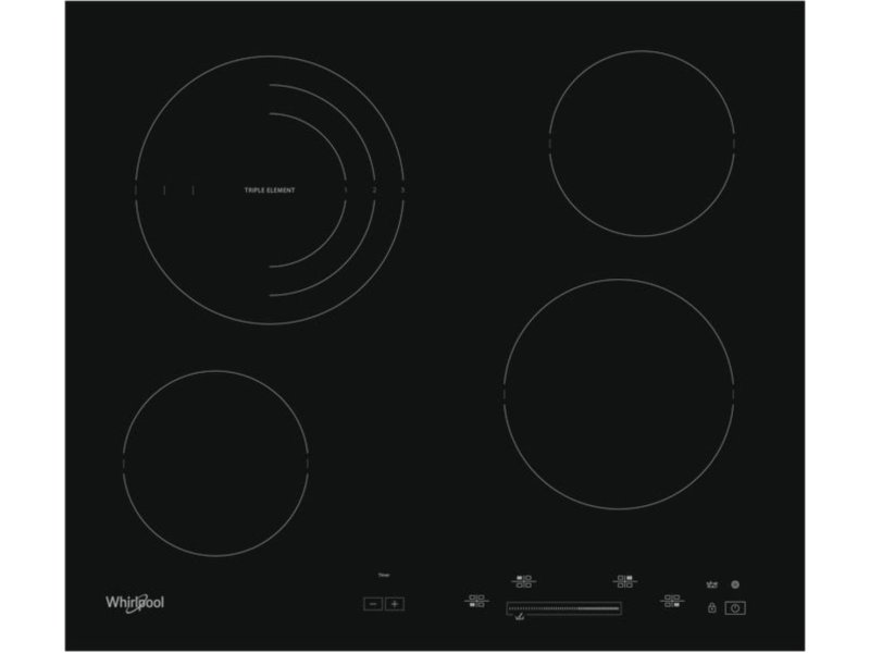 WHIRLPOOL AKT 8900 BA Κεραμική Εστία Αυτόνομη με Λειτουργία Κλειδώματος 58x51εκ. 0037690 WHIRLPOOL AKT 8900 BA Κεραμική Εστία Αυτόνομη με Λειτουργία Κλειδώματος 58x51εκ. 0037690