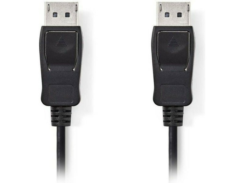 NEDIS CCGB37010BK20 Καλώδιο DisplayPort αρσ.- DisplayPort αρσ., 2.00m, σε συσκευασία blister 0037709 NEDIS CCGB37010BK20 Καλώδιο DisplayPort αρσ.- DisplayPort αρσ., 2.00m, σε συσκευασία blister 0037709
