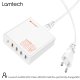LAMTECH GaN ταχυφορτιστής 1xTYPE-C & 4xQC3.0 65W & EU CABLE 1.5M 0037735 LAMTECH GaN ταχυφορτιστής 1xTYPE-C & 4xQC3.0 65W & EU CABLE 1.5M 0037735