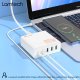 LAMTECH GaN ταχυφορτιστής 1xTYPE-C & 4xQC3.0 65W & EU CABLE 1.5M 0037735 LAMTECH GaN ταχυφορτιστής 1xTYPE-C & 4xQC3.0 65W & EU CABLE 1.5M 0037735