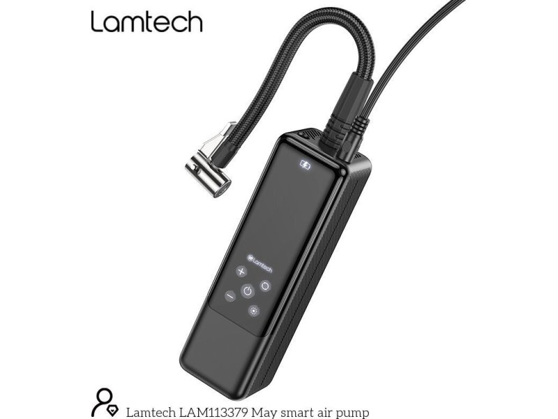 LAMTECH LAM113379 Αντλία Ελαστικών Αυτοκινήτου DC12V 3.5BAR με Οθόνη LCD 0037737 LAMTECH LAM113379 Αντλία Ελαστικών Αυτοκινήτου DC12V 3.5BAR με Οθόνη LCD 0037737