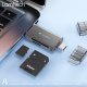 LAMTECH LAM113362 usb/type-c 3.0 card reader υψηλής ταχύτητας /μεταλλικό Γκρί 0037738 LAMTECH LAM113362 usb/type-c 3.0 card reader υψηλής ταχύτητας /μεταλλικό Γκρί 0037738