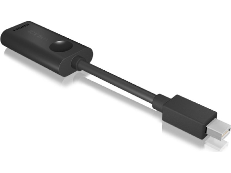 ICY BOX IB-AC506 Αντάπτορας Ultra HD 4K, Mini DisplayPort 1.2 αρσ. σε HDMI 2.0 θηλ., 0.15m. 0037776 ICY BOX IB-AC506 Αντάπτορας Ultra HD 4K, Mini DisplayPort 1.2 αρσ. σε HDMI 2.0 θηλ., 0.15m. 0037776