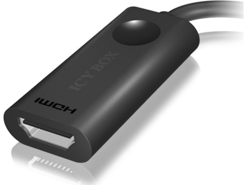ICY BOX IB-AC506 Αντάπτορας Ultra HD 4K, Mini DisplayPort 1.2 αρσ. σε HDMI 2.0 θηλ., 0.15m. 0037776 ICY BOX IB-AC506 Αντάπτορας Ultra HD 4K, Mini DisplayPort 1.2 αρσ. σε HDMI 2.0 θηλ., 0.15m. 0037776