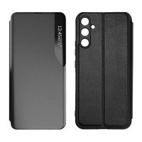 POWERTECH MOB-1915 Θήκη Smart View Για Samsung A24  Μαύρη 0037909