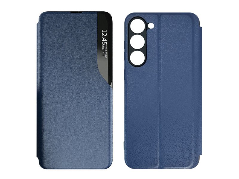 POWERTECH MOB-1916 Θήκη Smart View Για Samsung S23 Plus, Μπλε 0037910 POWERTECH MOB-1916 Θήκη Smart View Για Samsung S23 Plus, Μπλε 0037910