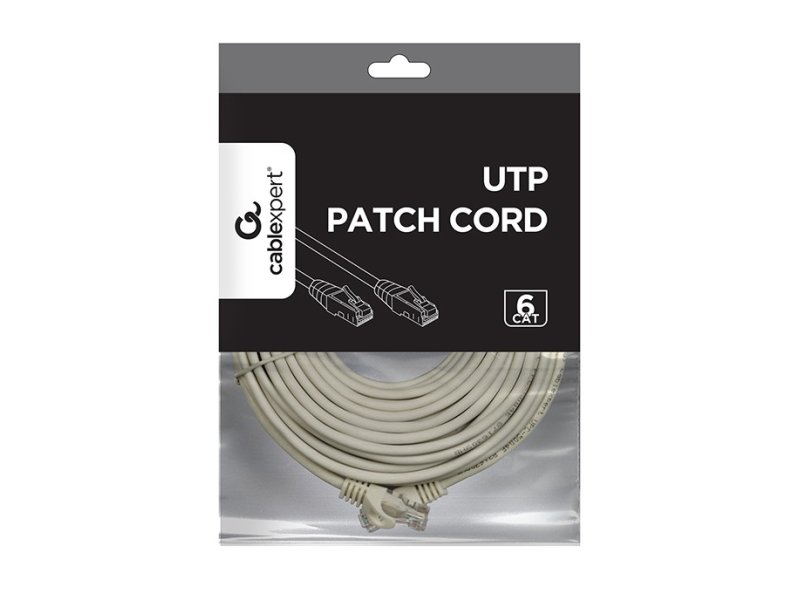 CABLEXPERT PP6U-30M UTP CAT6 PATCH Καλώδιο 30M GREY 0039008 CABLEXPERT PP6U-30M UTP CAT6 PATCH Καλώδιο 30M GREY 0039008