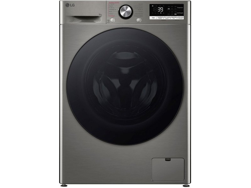 LG F4R7009TSSB Πλυντήριο Ρούχων 9kg με Ατμό 1400 Στροφών Ασημί 0039162 LG F4R7009TSSB Πλυντήριο Ρούχων 9kg με Ατμό 1400 Στροφών Ασημί 0039162