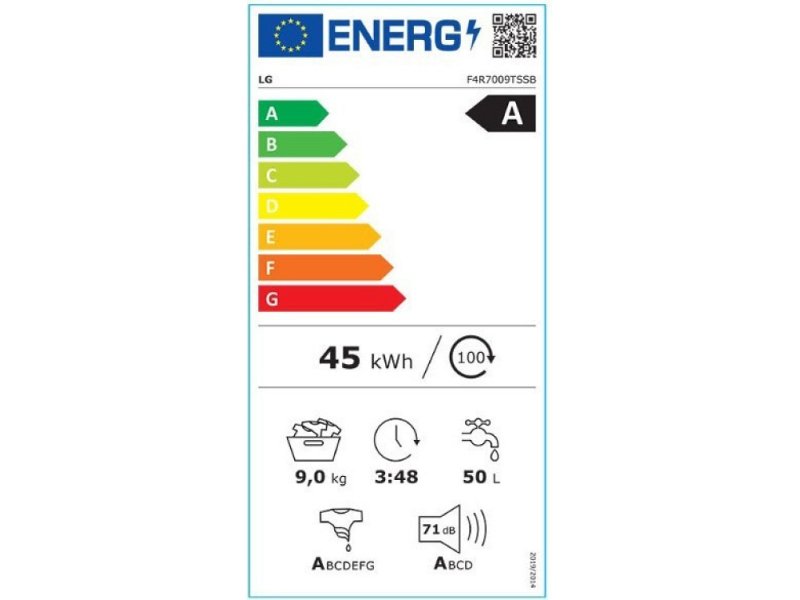 LG F4R7009TSSB Πλυντήριο Ρούχων 9kg με Ατμό 1400 Στροφών Ασημί 0039162 LG F4R7009TSSB Πλυντήριο Ρούχων 9kg με Ατμό 1400 Στροφών Ασημί 0039162
