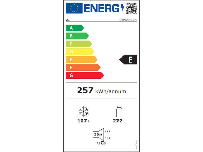 LG GBP32DSLZN Ψυγειοκαταψύκτης 384lt Total NoFrost Υ203xΠ59.5xΒ68.2εκ. Inox 0039263 LG GBP32DSLZN Ψυγειοκαταψύκτης 384lt Total NoFrost Υ203xΠ59.5xΒ68.2εκ. Inox 0039263
