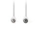 NEDIS CSGL40000WT15 Καλώδιο Κεραίας RF αρσ. - RF θηλ. 90dB 1.50m Λευκό 0039305 NEDIS CSGL40000WT15 Καλώδιο Κεραίας RF αρσ. - RF θηλ. 90dB 1.50m Λευκό 0039305